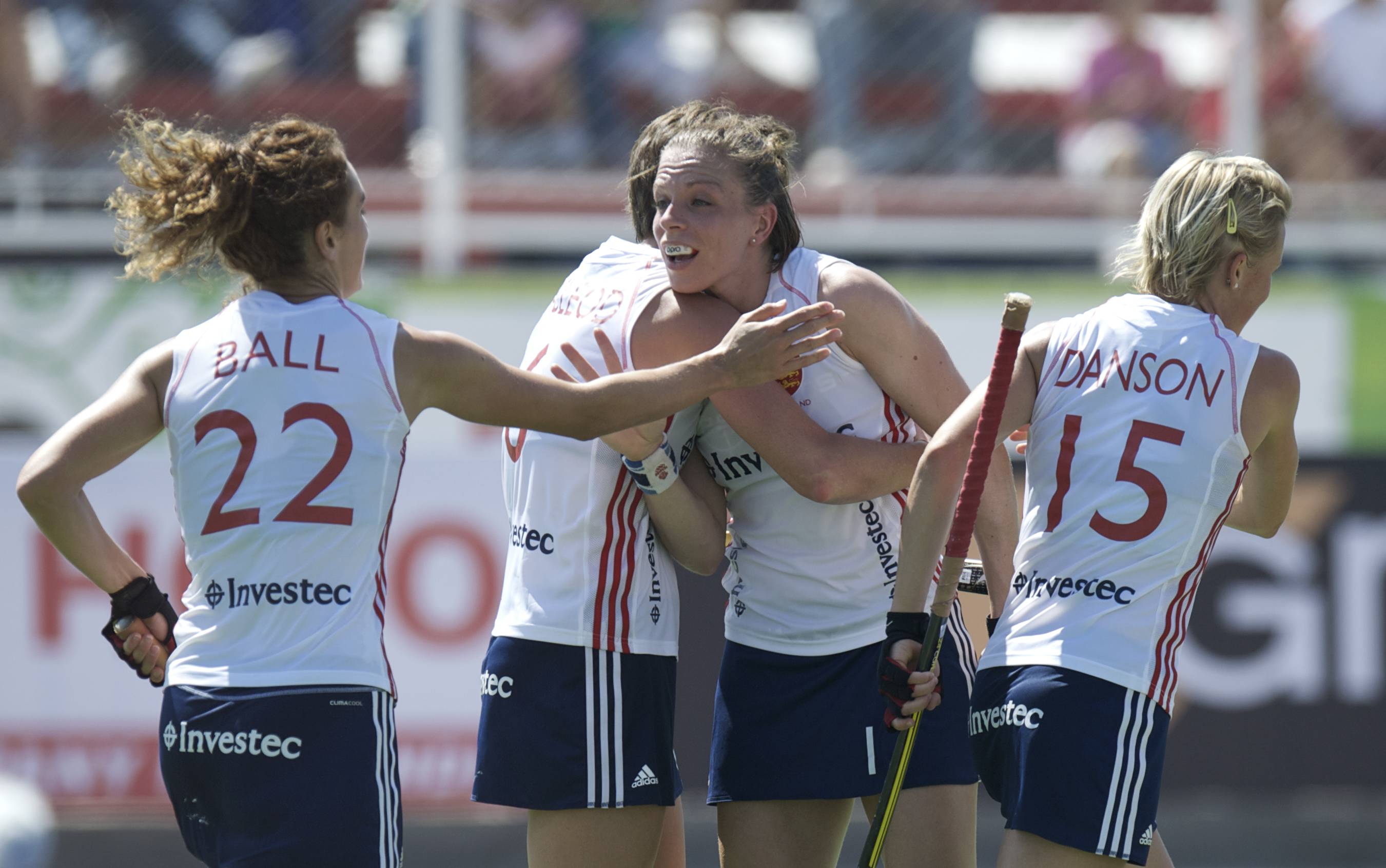 Kate Walsh celebrates scoring for England against Korea at the Argentina World League Final_2.jpg